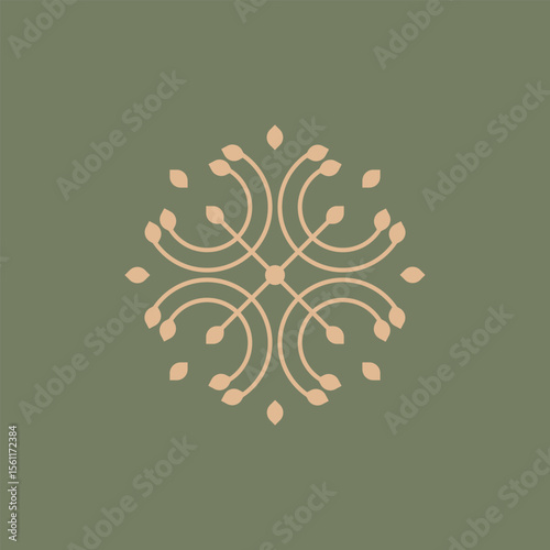 modern and simple geometric ornament style, can be used for wallpaper, pattern and decoration