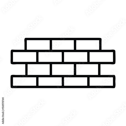 black and white bricks