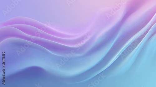 Wallpaper Mural Soft, flowing fabric in pastel colors creating a serene background with gentle waves and gradients Torontodigital.ca