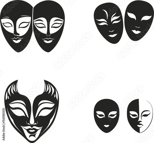 comedy and tragedy masks