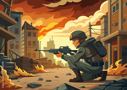war illustration