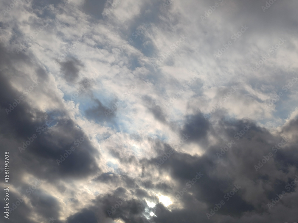 Fototapeta premium time lapse clouds