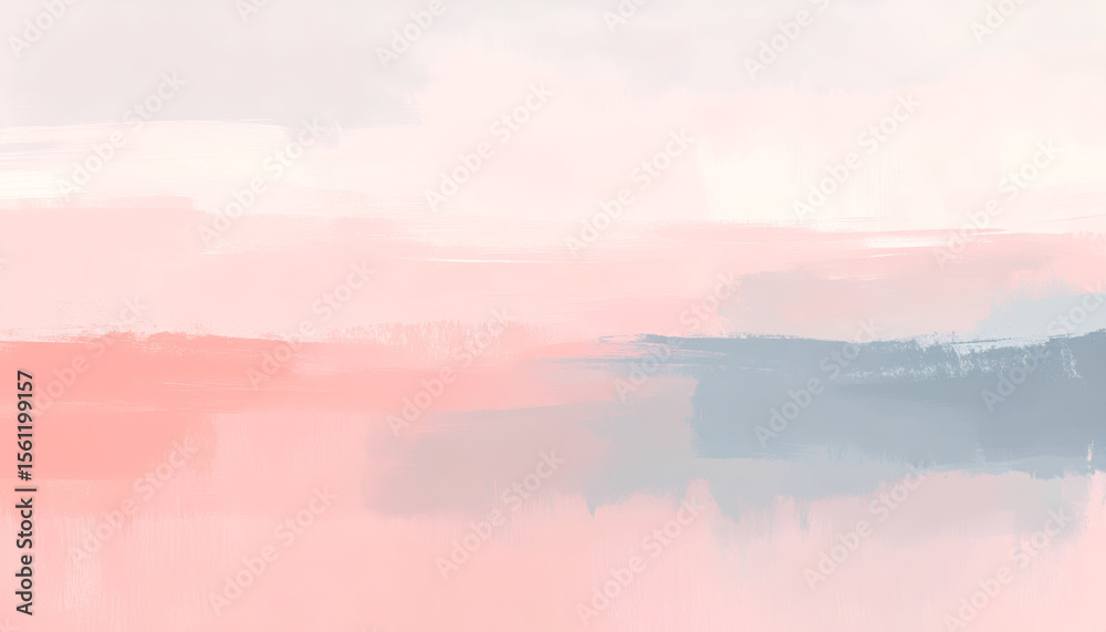 Obraz premium Elegant Abstract: Soft Pink to Muted Grey Background