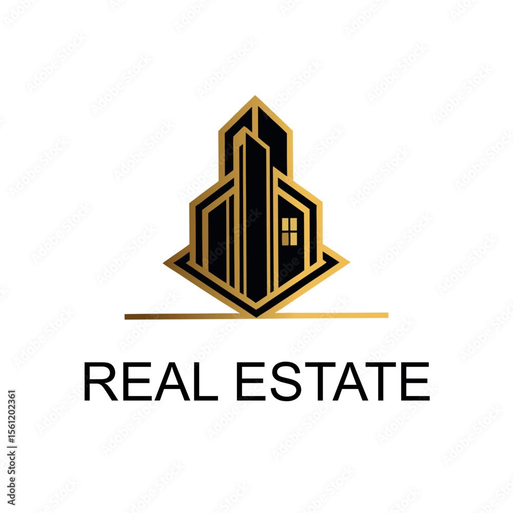 Fototapeta premium Real estate logo