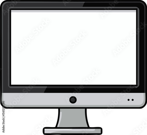 fullshot_of_a_monitor_screen_icon_the_background_color_should_be_whi