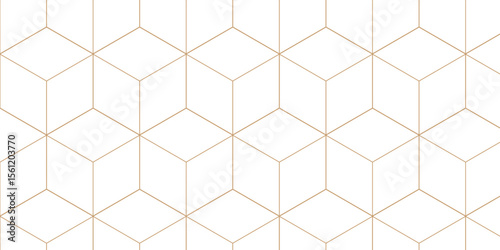 Abstract cube geometric tile and mosaic wall or grid backdrop technology wallpaper gray and white background. Seamless geometric pattern square and diamond cubic shapes repeat surface art design.	
