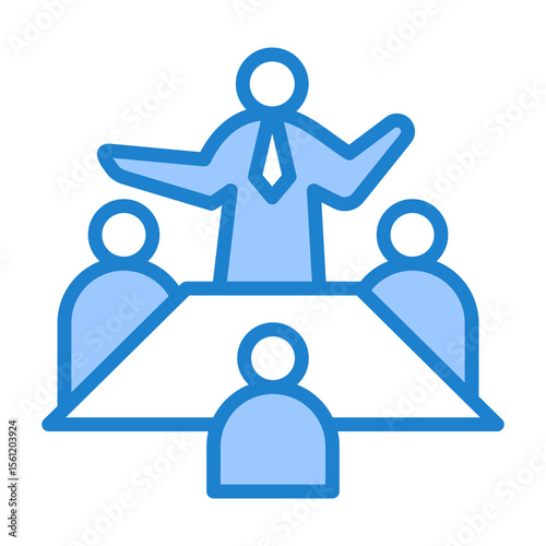 Supervisor Meeting Icon