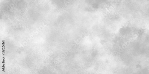 Abstract light grey and white background. Old paper texture. Monochrome texture painted on canvas. Smoke watercolor vintage background.