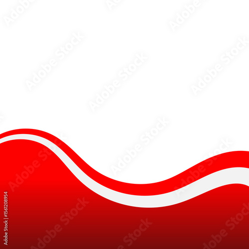 Indonesia Flag Footer