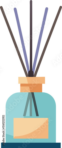 Modern room diffuser design on a clean white background for interior decor
