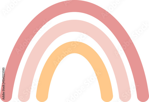 Cute Rainbow Illustration