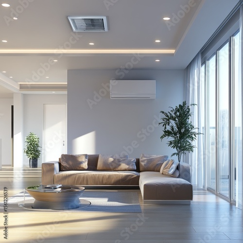 Modern living room interior design