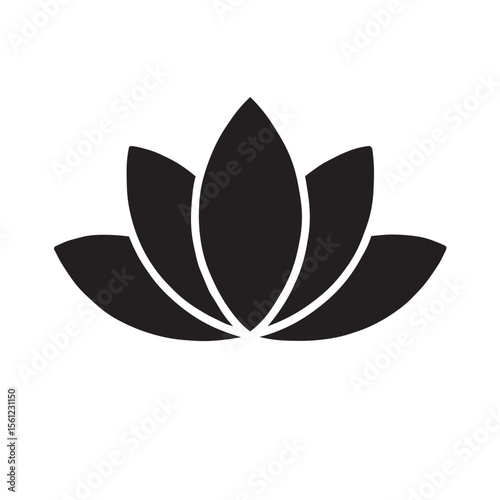 Lotus Flower Yoga Meditation Spirituality Icon