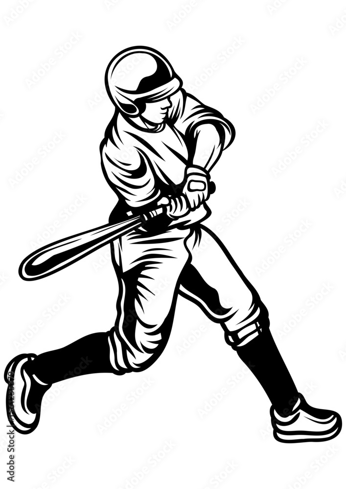 Obraz premium Baseball Player