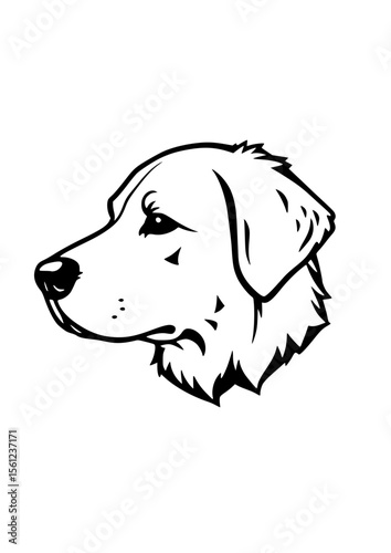 Golden Retriever Dog Icon