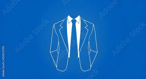 corporate outfit, jacket and tie, formal jacket, classic suit, elegant suit, professional clothing, smart suit, tailored suit, blazer vector, dress code, fashion illustration, groom suit, black suit, 