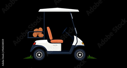 Golf cart, Golf buggy, Electric golf cart, Golf vehicle, Sports cart, Golf transport, Golf cart vector, Golf club cart, Mini vehicle, Golf utility cart, Golf ride, Golf course vehicle, Golf car illust