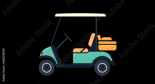 Golf cart, Golf buggy, Electric golf cart, Golf vehicle, Sports cart, Golf transport, Golf cart vector, Golf club cart, Mini vehicle, Golf utility cart, Golf ride, Golf course vehicle, Golf car illust