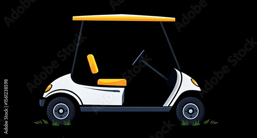 Golf cart, Golf buggy, Electric golf cart, Golf vehicle, Sports cart, Golf transport, Golf cart vector, Golf club cart, Mini vehicle, Golf utility cart, Golf ride, Golf course vehicle, Golf car illust