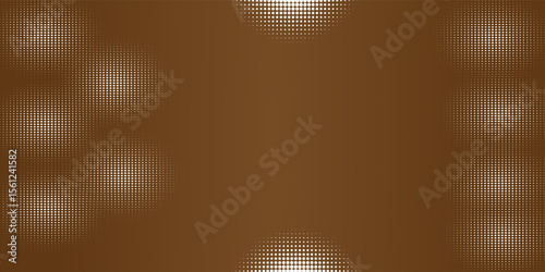 Brown background with white light like a glimmer of hope, modern vector