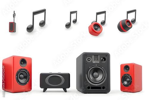 Audio speaker, Speaker icon, Music speaker, Loudspeaker, Sound icon, Speaker vector, Woofer, Subwoofer, Stereo speaker, Bluetooth speaker, Wireless speaker, Home audio system, Speaker graphic, Flat sp