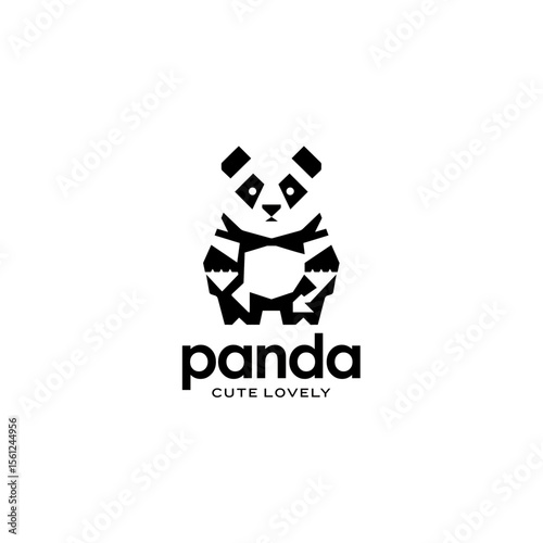 Panda Logo Vector 3