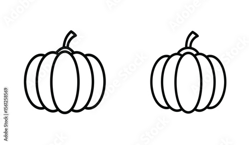 Pumpkin Pulp Line Art Seasonal Harvest
