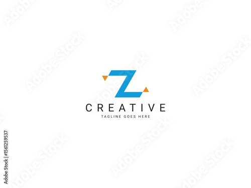 Free Download z modern letter logo - GFXLoad