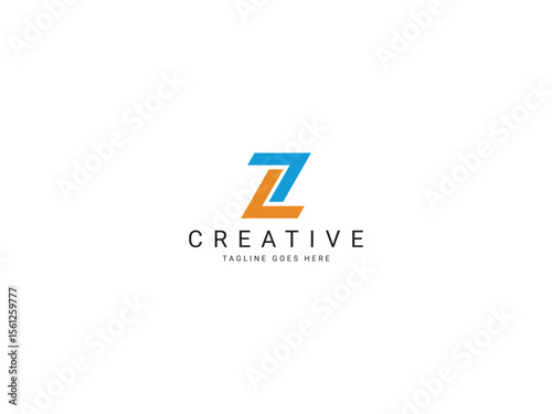 Free Download z modern letter logo - GFXLoad