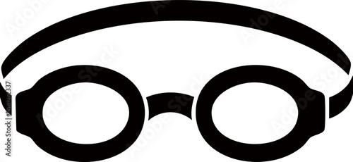 Swimming Goggles Icon Set