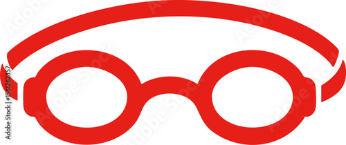 Swimming Goggles Icon Set