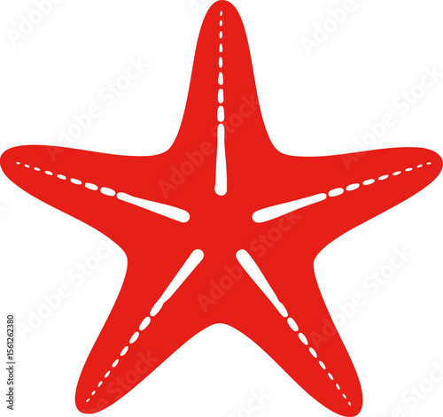 starfish isolated on white background