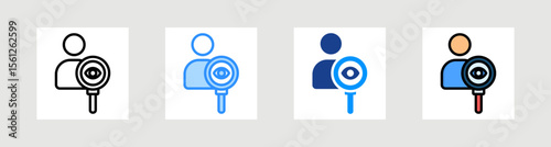 Observation Icon Collection Set Multiple Style