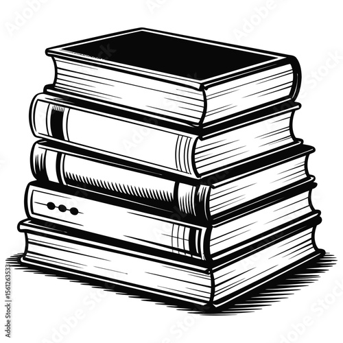 stack of books