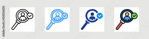 Recruitment Icon Collection Set Multiple Style