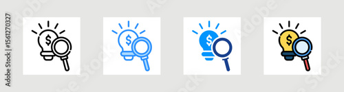 Opportunity Icon Collection Set Multiple Style