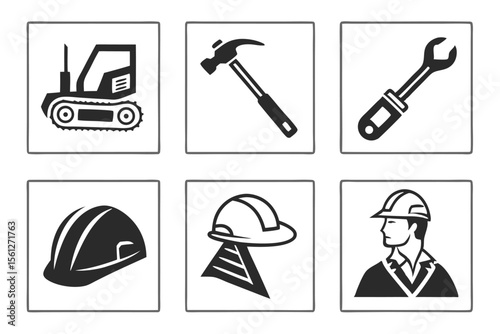 set of construction tools