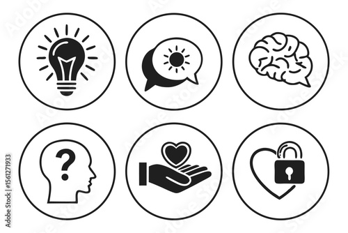 set of vector icons