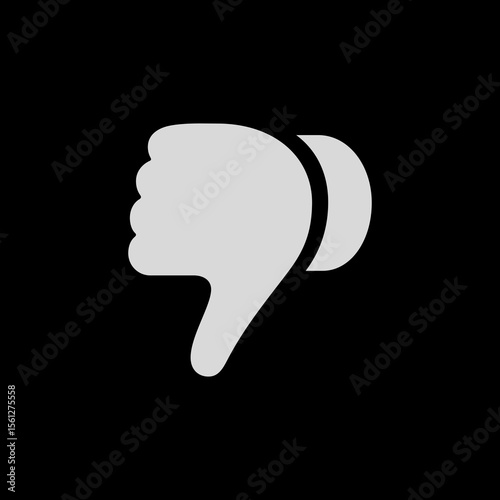 Filled Thumbs Down Icon