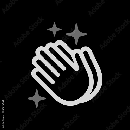 Hands Sparkle Icon