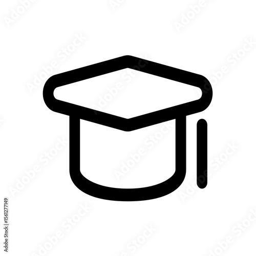 Vector silhouette design representing a class of students or a group in education and learning