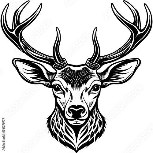 deer head silhouette