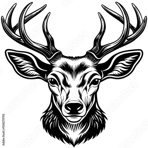 deer head silhouette