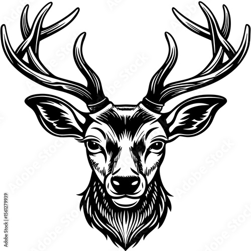 deer head silhouette