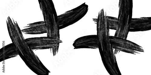 paint brush stroke  ink splatter and artistic design background elements. Dirty watercolor texture  box  frame  grunge abstract modern black good art natural