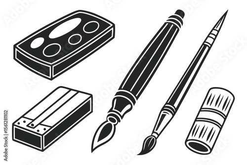 pen and pencil icons