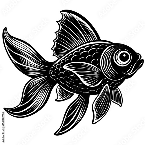 fish tattoo vector
