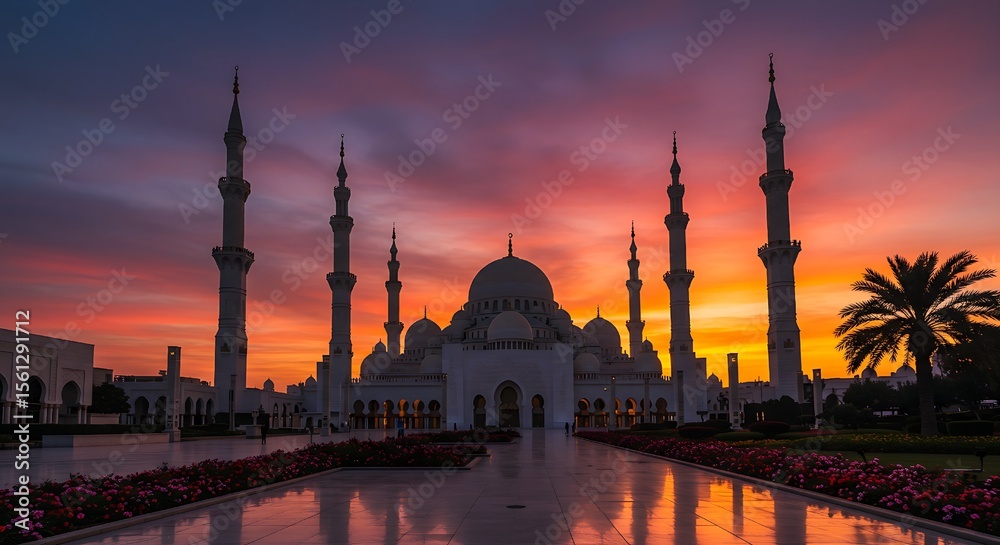 Obraz premium sunset in istanbul turkey