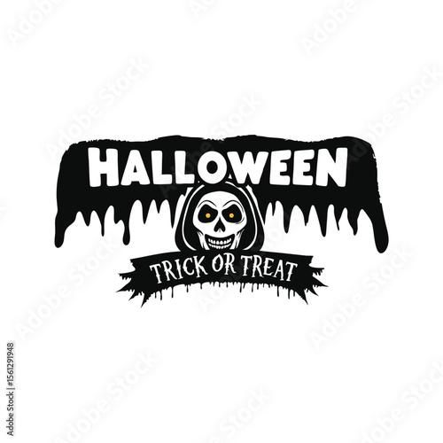 Halloween flying evil spirit vector silhouette black Ghosts Silhouette Vector Illustration Premium AI-generated vector