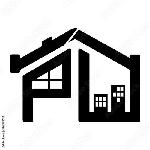 Real Estate Development Symbol